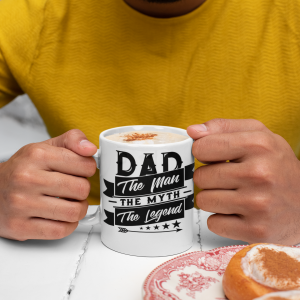 Dad- The man, myth, legend mug