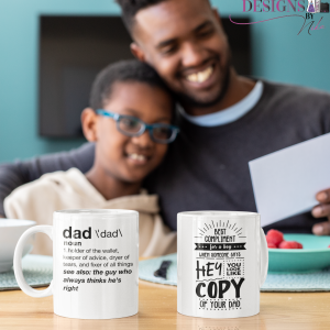 Definition of a Dad | Coolest Compliment mug