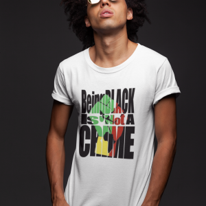 Being Black is not a crime! unisex tee